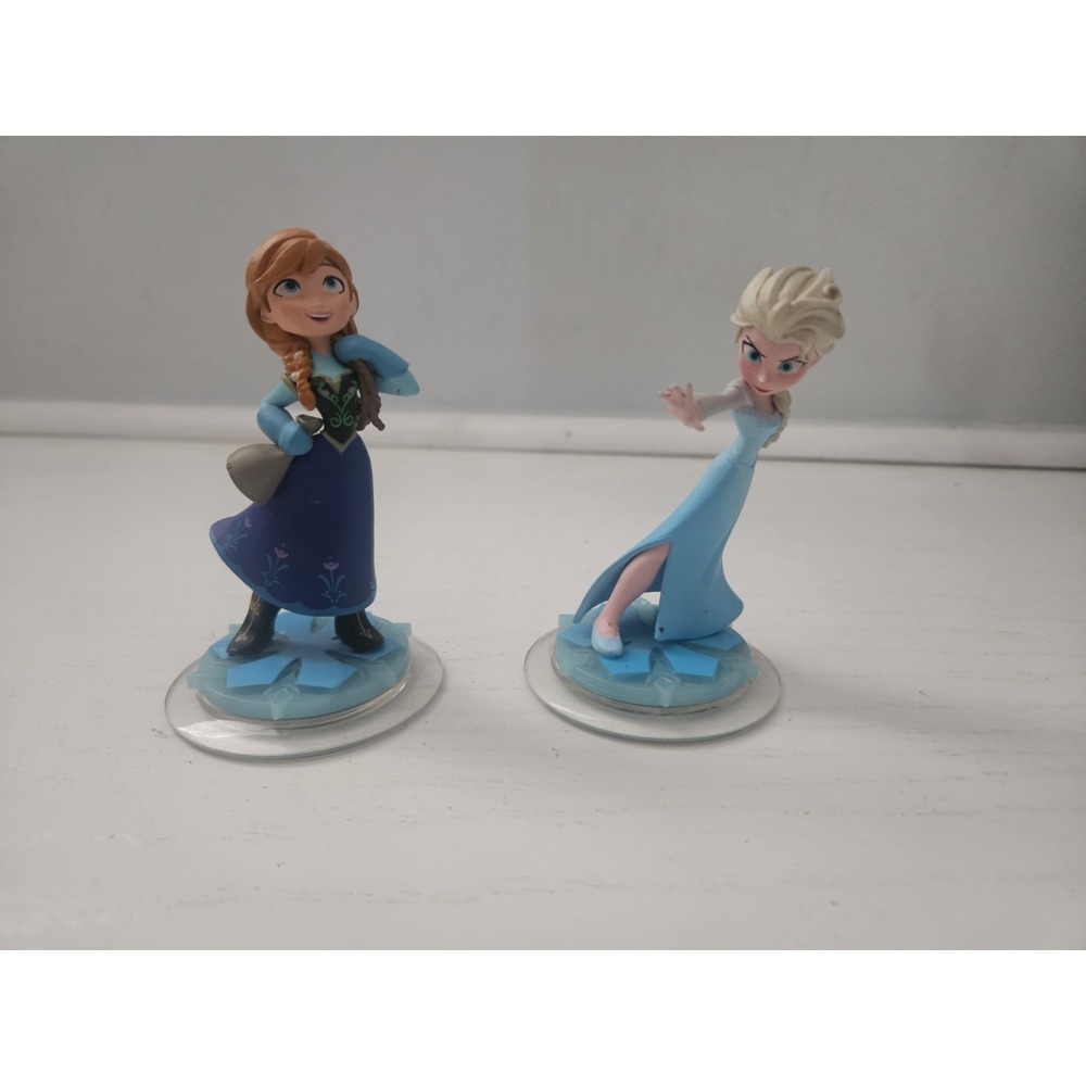 Disney Infinity 1.0 Frozen Character Figures Elsa and Anna‎
